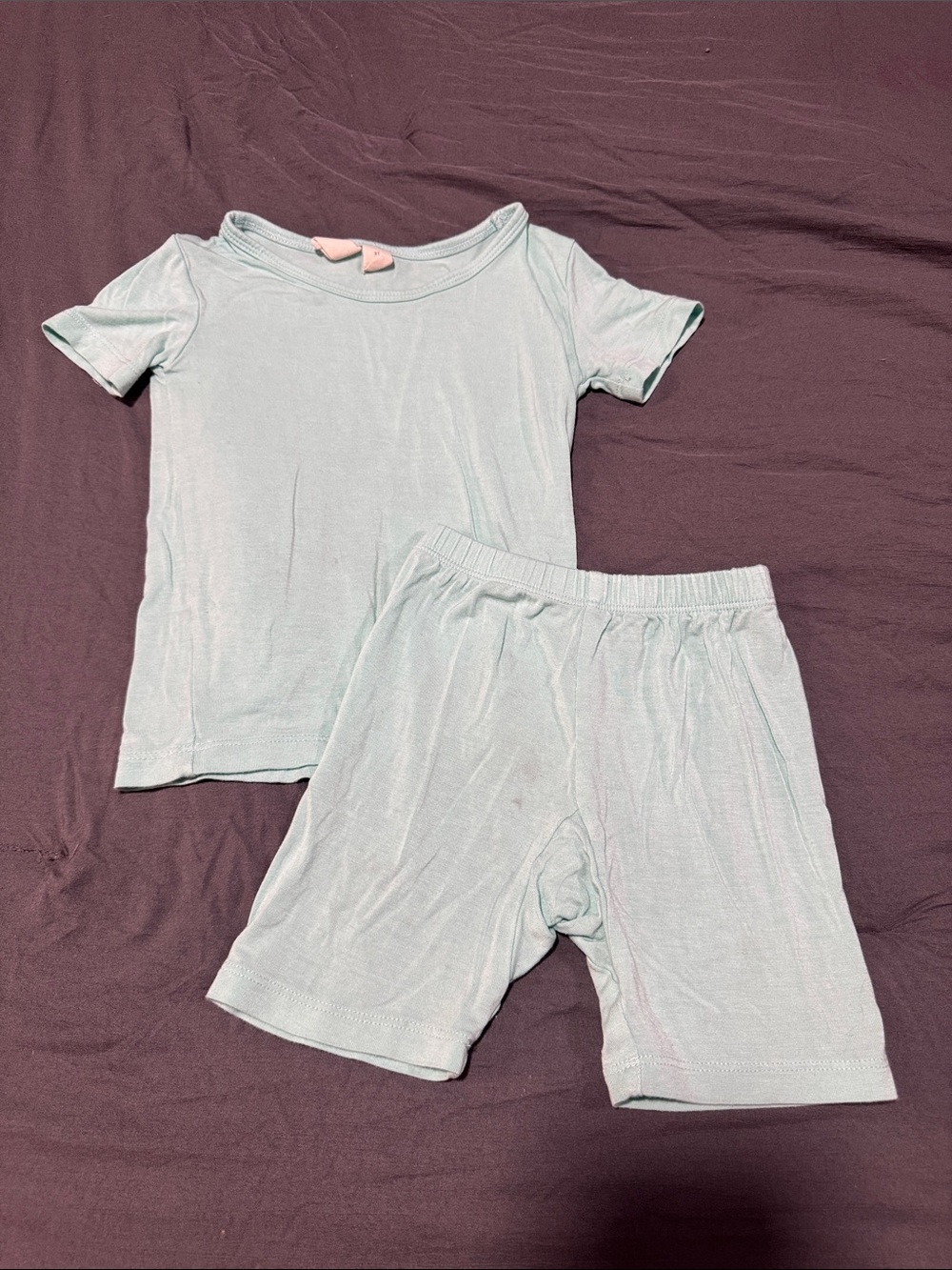 🖤Kyte BABY Short Sleeve Pajama Set in Sea Mist🖤
